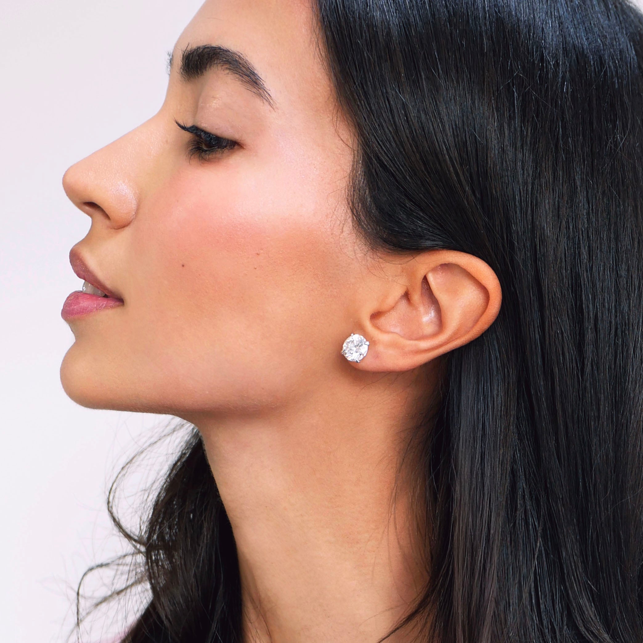 Earrings Immortal Single Studs White Gold