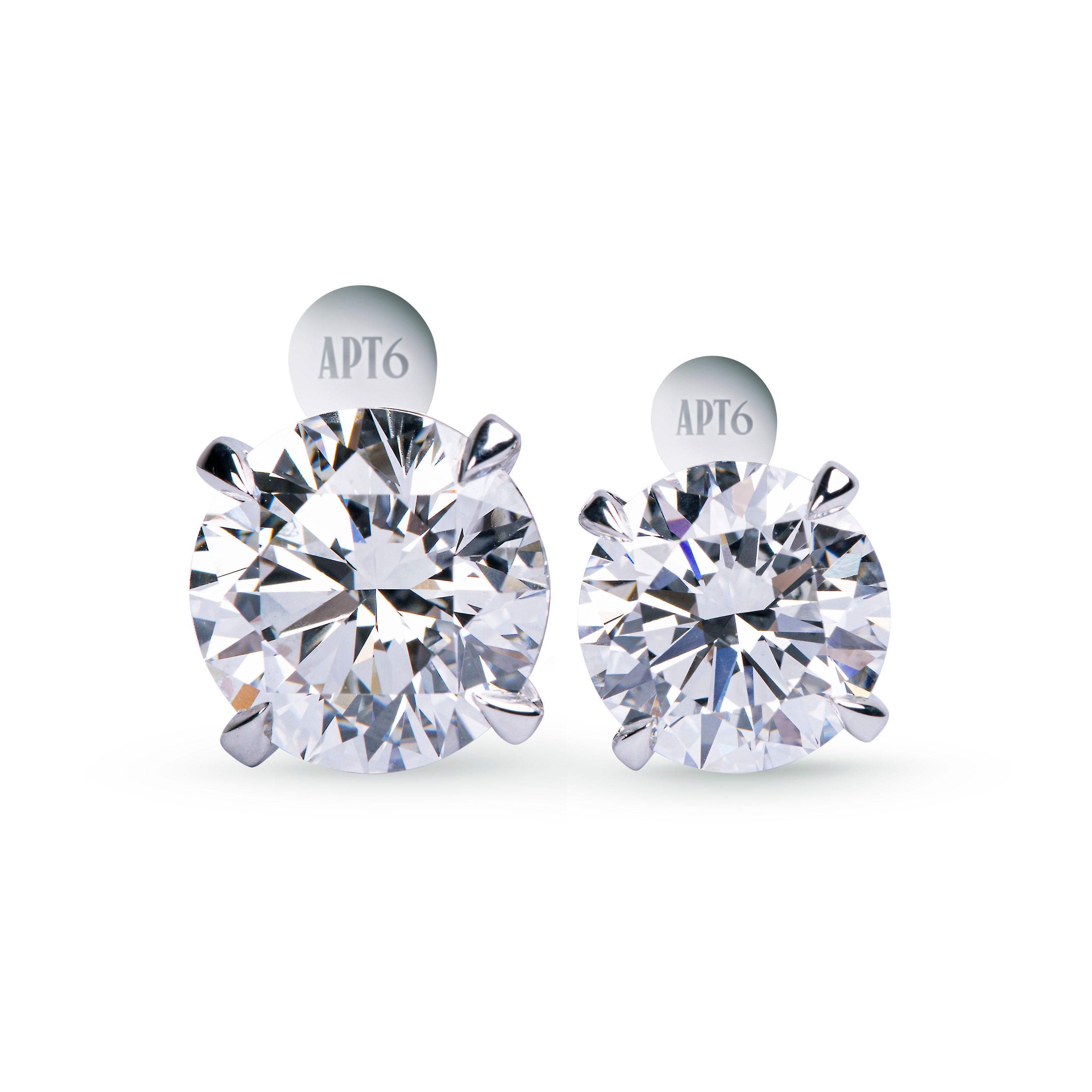 Earrings Immortal Single Studs White Gold