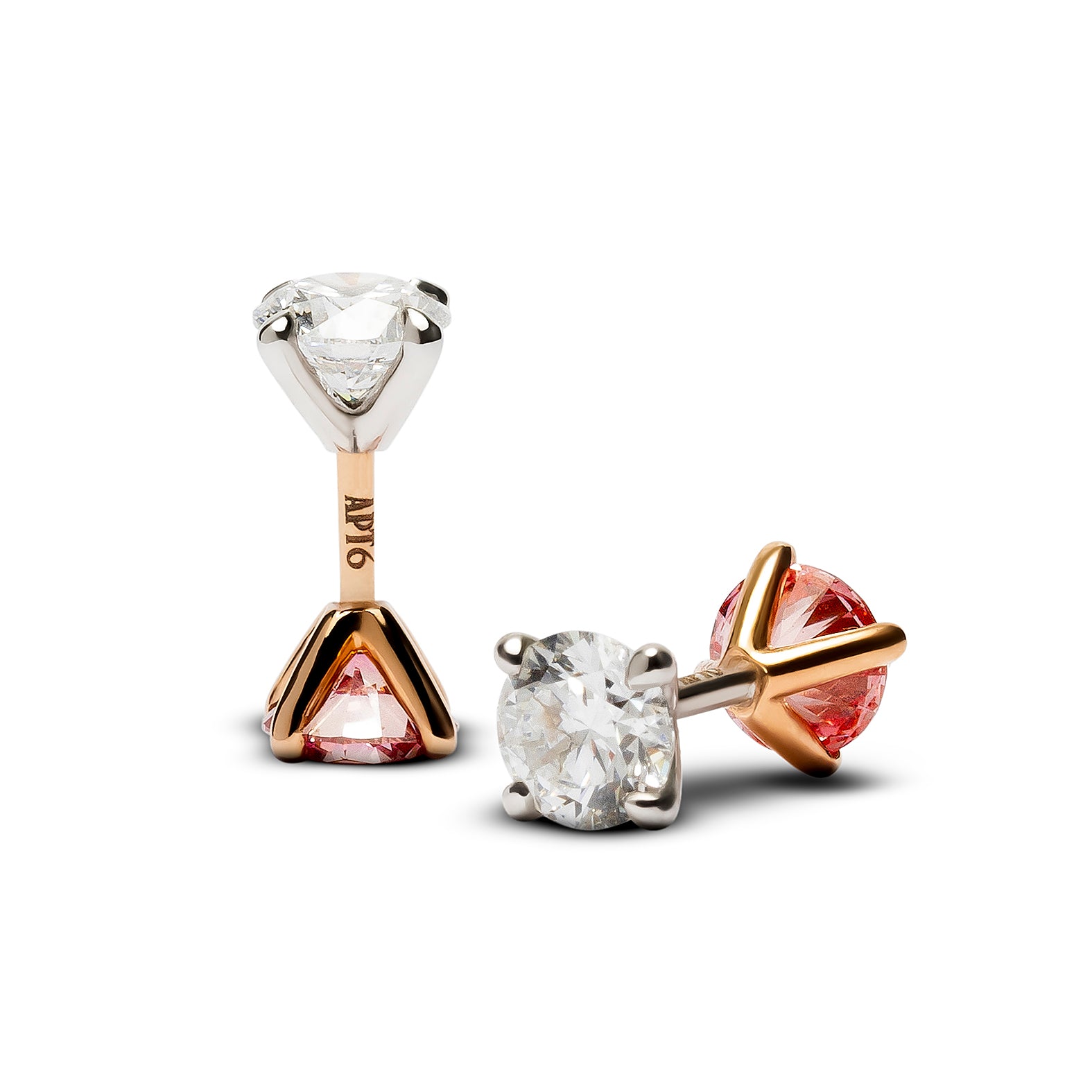 Earrings Immortal Two Tones