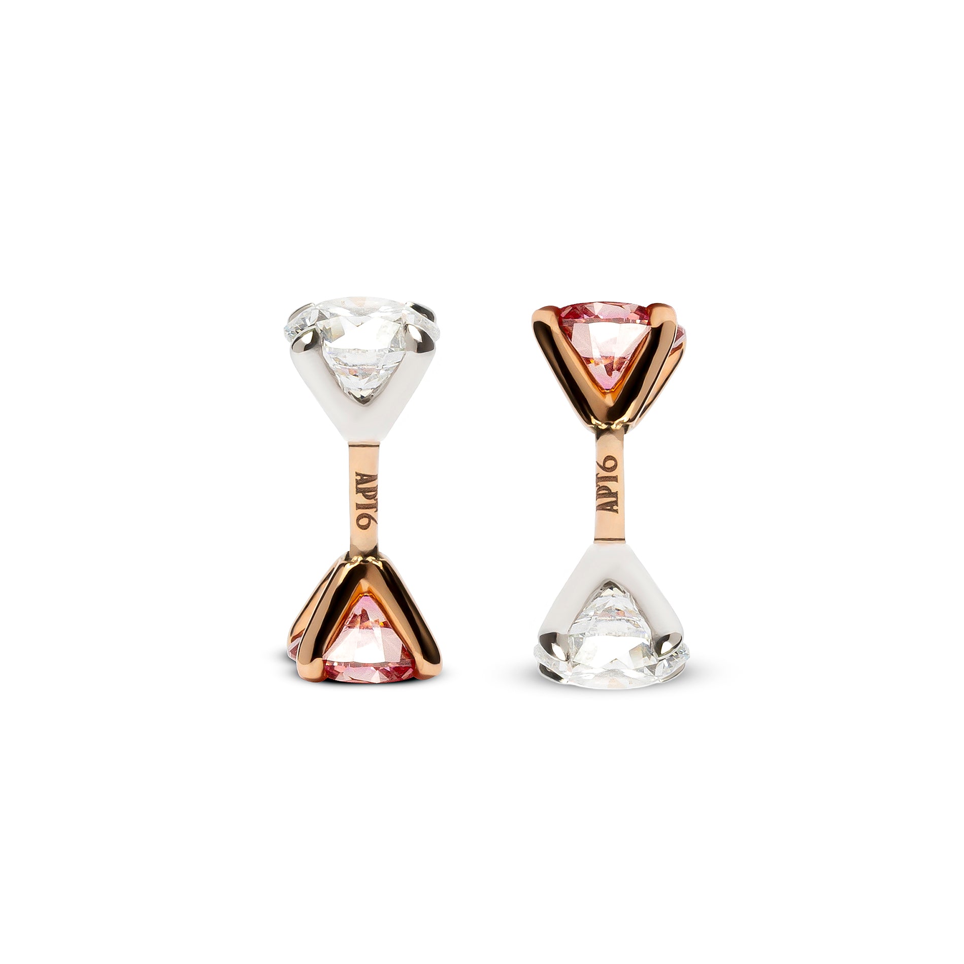 Earrings Immortal Two Tones
