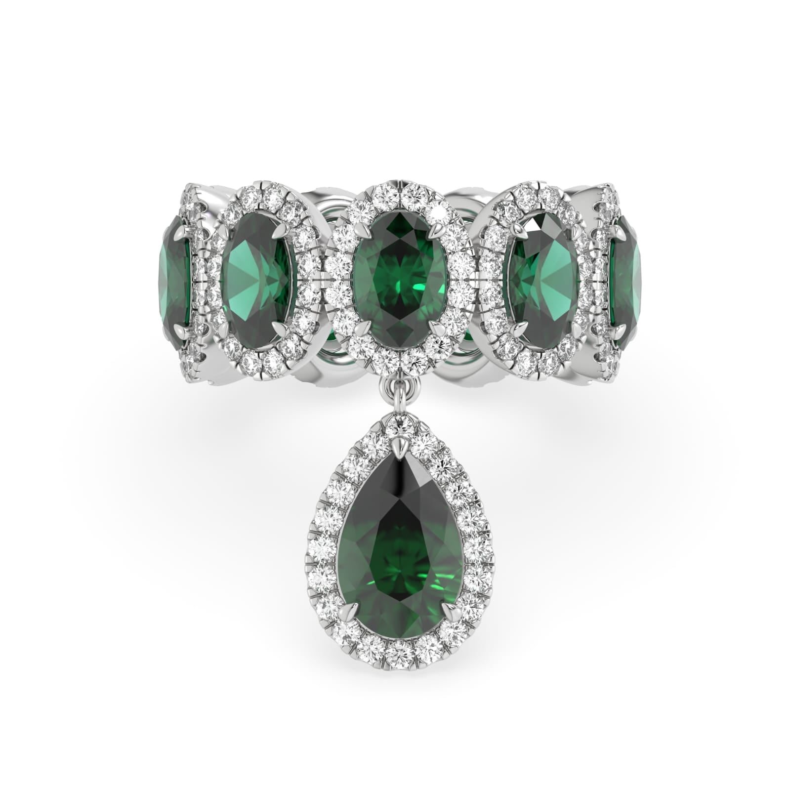 Zambian Emerald Ring